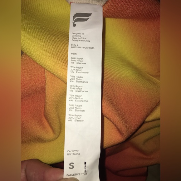 Fabletics Cloud Seamless High-Waisted Leggings - Size Small - Picture 10 of 10